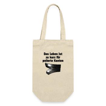 Watch collectors like clear, sharp edges - Gift Bag for Bottles - nature - Front