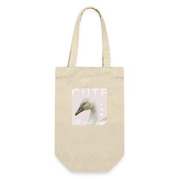 little swan cute young mute swan - Gift Bag for Bottles - nature - Front