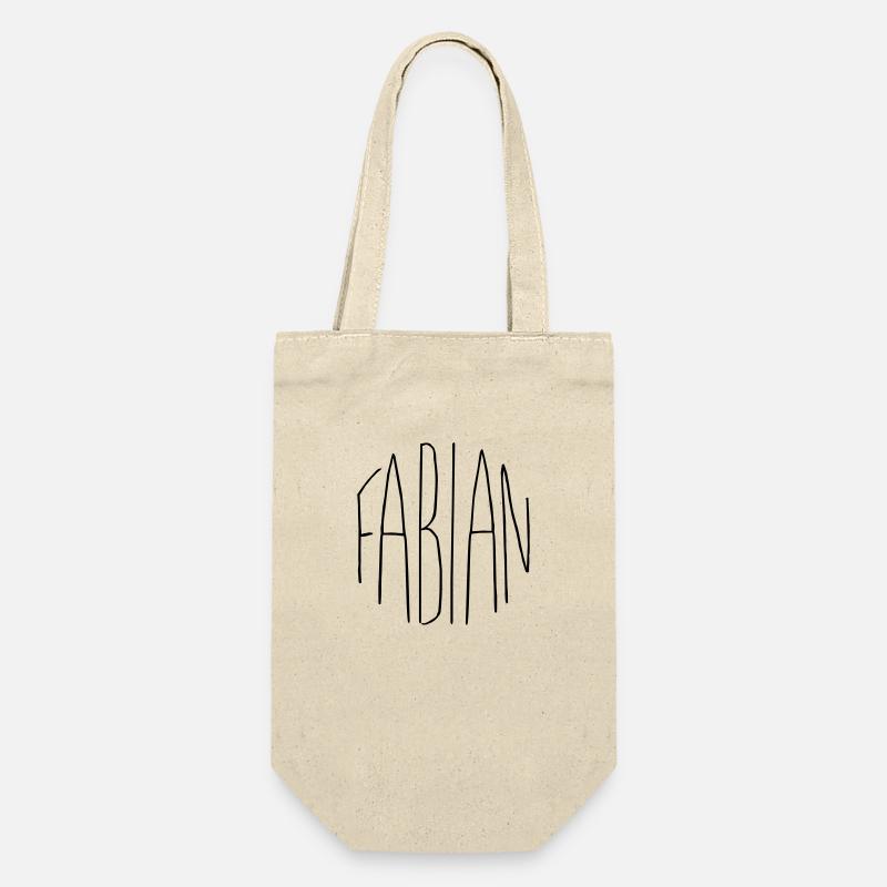 Fabian Geschenk - Geschenkbeutel für Flaschen - Natur