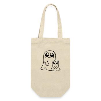 Comic Family Spirit Child - Gift Bag for Bottles - nature - Front