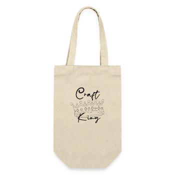 Craft King Black and White - Gift Bag for Bottles - nature - Front