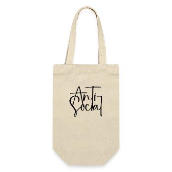 Anti-social - Gift Bag for Bottles - nature - Front