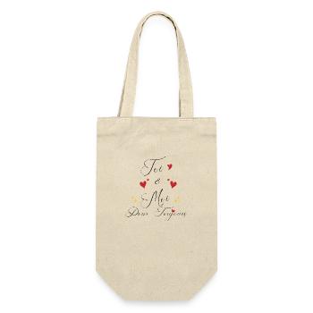 Toi & Moi Pour Toujours Couple Amoureux St-Valenti - Sac à bouteille - nature - Devant