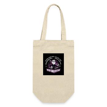 villains village logo Tie - Gift Bag for Bottles - nature - Front