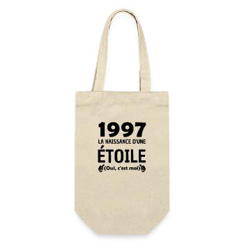 anniversaire année 1997 / naissance d une étoile - Sac à bouteille - nature - Devant