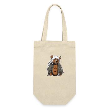 Je fais ce que je veux Ours - Sac à bouteille - nature - Devant