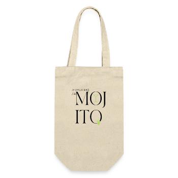 Je peux pas j'ai mojito - Sac à bouteille - nature - Devant