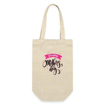Happy Mother's Day - Gift Bag for Bottles - nature - Front