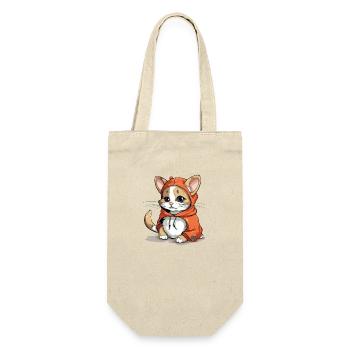 Wook le chat - Sac à bouteille - nature - Devant