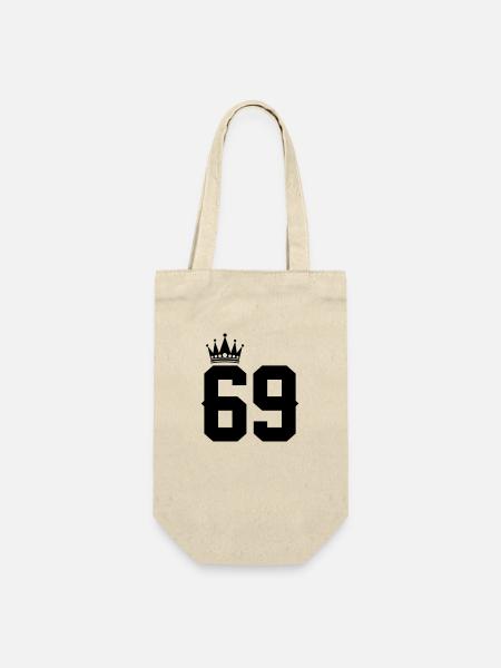69 - Geschenkbeutel für Flaschen - Natur