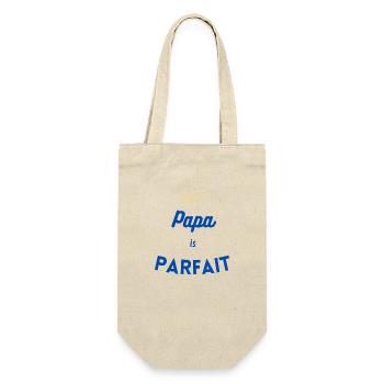 Papa is parfait - Sac à bouteille - nature - Devant