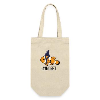 Clownfish, Motivational Mindset - Gift Bag for Bottles - nature - Front