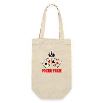 Équipe de poker - Sac à bouteille - nature - Devant