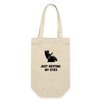 Just Resting My Eyes - Gift Bag for Bottles - nature - Front
