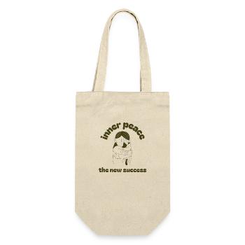 Innerer Frieden - Geschenkbeutel für Flaschen - Natur - Vorne