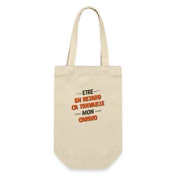 Late Cardio - Sport Humor - Gift Bag for Bottles - nature - Front