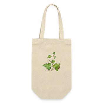 Efeu (Hedera helix) - Geschenkbeutel für Flaschen - Natur - Vorne