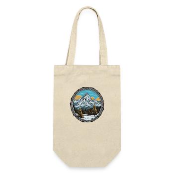 Mountain Mountain - Gift Bag for Bottles - nature - Front