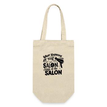 Salon secrets stay in the salon - Gift Bag for Bottles - nature - Front