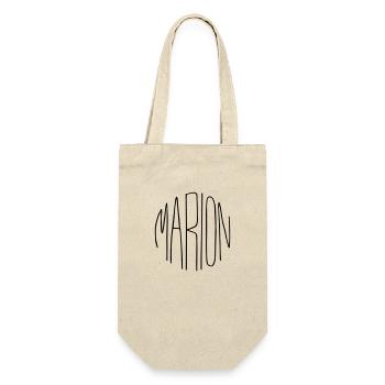 Marion - Gift Bag for Bottles - nature - Front