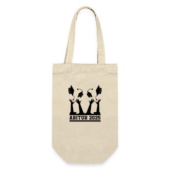 Abitur 2025 - Gift Bag for Bottles - nature - Front