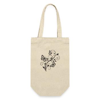 Butterfly Ornament - Gift Bag for Bottles - nature - Front
