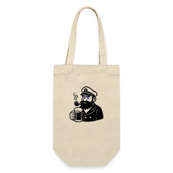 Capitaine Bière - Sac à bouteille - nature - Devant