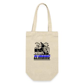 Mountaineering icon - Gift Bag for Bottles - nature - Front