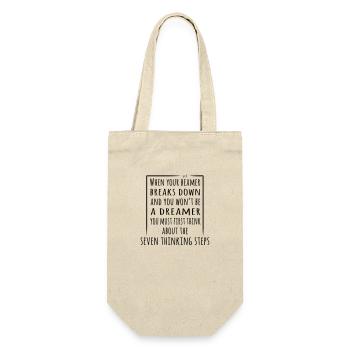 Quand votre Beamer tombe en panne - les 7 étapes de la réflexion - Sac à bouteille - nature - Devant