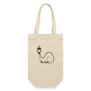 Dragon Fable animal sunglasses design cool comic - Gift Bag for Bottles - nature - Front