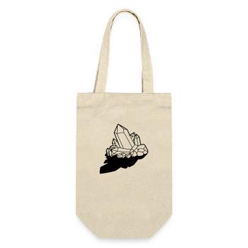 Clipart Schatten Kristall - Geschenkbeutel für Flaschen - Natur - Vorne