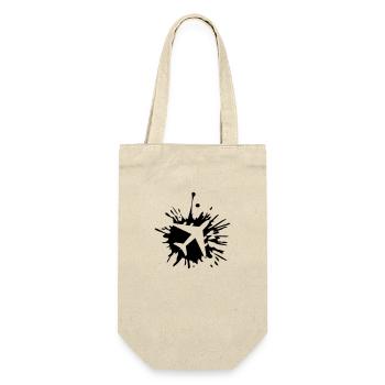 Drops airplane blobs - Gift Bag for Bottles - nature - Front