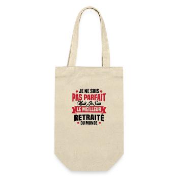 Pas parfait mais le meilleur retraité du monde - Sac à bouteille - nature - Devant
