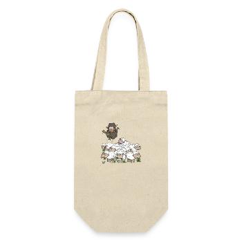 Black Sheep - Gift Bag for Bottles - nature - Front