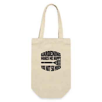 Gardening Garden Hobby Gardener Gardener Gardener - Gift Bag for Bottles - nature - Front