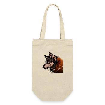 The Wolf - Gift Bag for Bottles - nature - Front