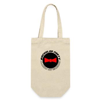 Bachelor Party - Geschenkbeutel für Flaschen - Natur - Vorne