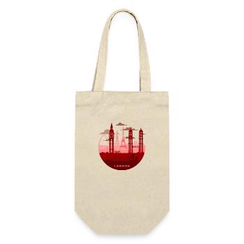 London England London Red Skyline Souvenir - Sac à bouteille - nature - Devant