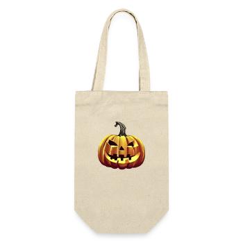 Halloween Pumpkins Gift Pumpkin Pumpkin Costume - Gift Bag for Bottles - nature - Front