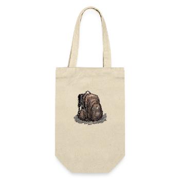 Backpack / Outdoor / Travel / Adventure / Hiking - Gift Bag for Bottles - nature - Front