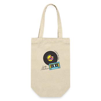 I love Hip Hop T (Lucky Mushroom) - Gift Bag for Bottles - nature - Front