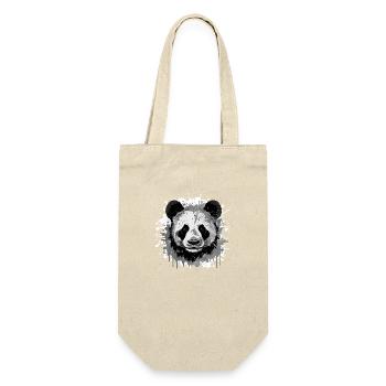 Tête de Panda Portrait Animal - Sac à bouteille - nature - Devant