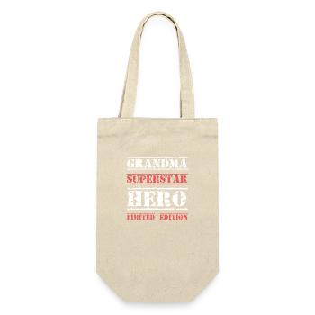 Best Granny Star Quote - Gift Bag for Bottles - nature - Front