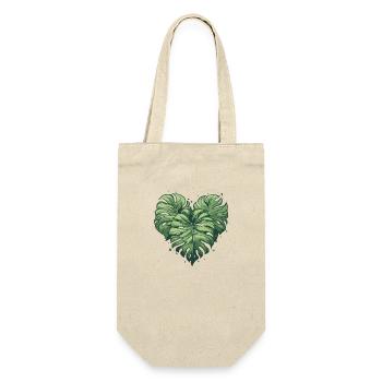 Monstera Heart Leaf Plants Variegata Love Plant - Sac à bouteille - nature - Devant