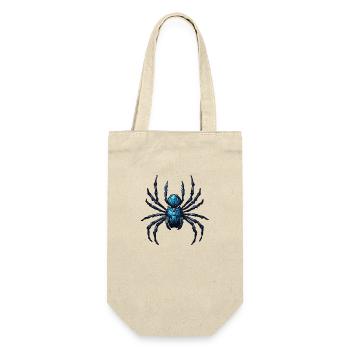 Araignée / Toile / Animal de compagnie / Reptile / Huit pattes - Sac à bouteille - nature - Devant