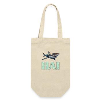 Grand requin blanc - Sac à bouteille - nature - Devant