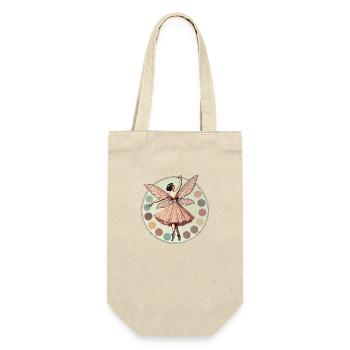 Fairy Ballerina - Gift Bag for Bottles - nature - Front