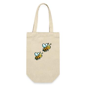 Abeille Dessin animé 2 - Sac à bouteille - nature - Devant