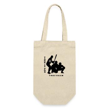 Baseball Hardball Softball Strike Hit Pitcher - Gift Bag for Bottles - nature - Front