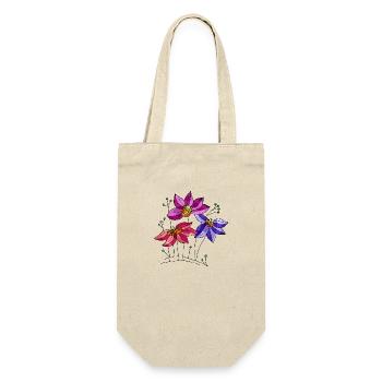 Flowers - Gift Bag for Bottles - nature - Front
